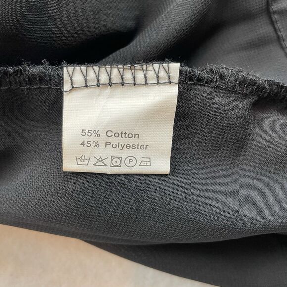 Dragon Fly Applique Silver Sequin Metallic Shimmer Midi Skirt Whimsical Y2K-M - Picture 8 of 11